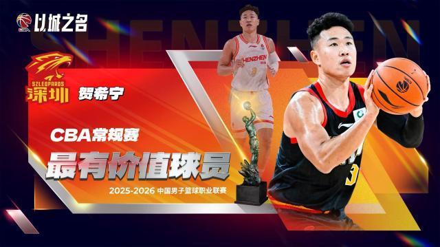 皇冠体育官网-CBA常规赛奖项出炉:贺希宁MVP 新秀庞峥麟进一阵